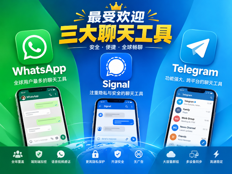 最受欢迎的加密聊天工具