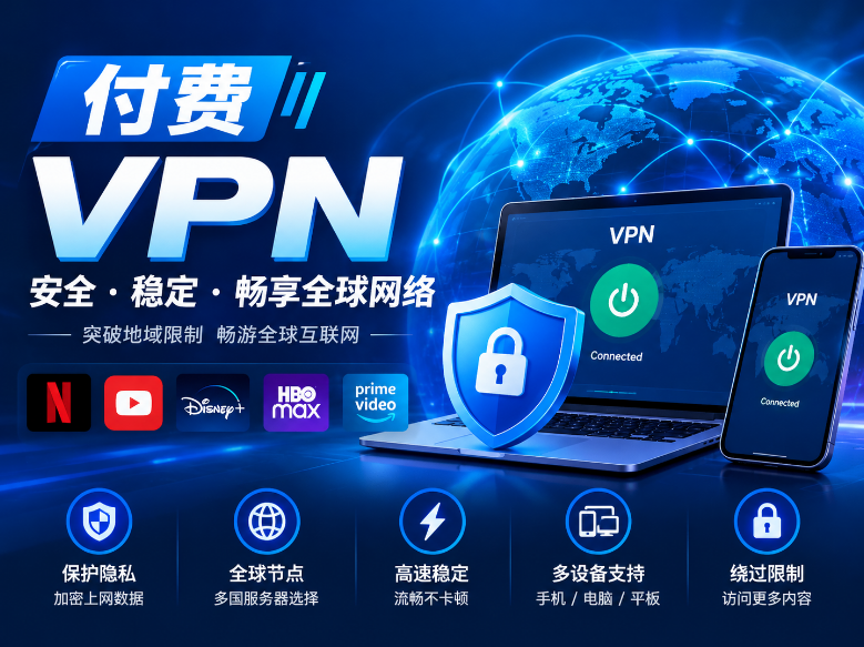 付费VPN优点